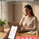 Wearable Breast Pump,Hands-Free Wireless Electric Pump with App-Controlled 5 Modes,15 Adjustable Intensity Settings Lightweight for Office/Driving/Sleeping with 17/19/21 Flange