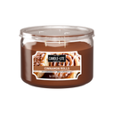 Candle-lite Scented Candles, Cinnamon Rolls Fragrance, One 10 oz. Three Wick Aromatherapy Candle with 20-40 Hours of Burn Time, Brown Color