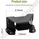KitchenKipper 783-04327B-0637 Black Belt Cover Compatible with CUB Cadet/MTD/Troy-Bilt Bronco, Pony, Range Rider, Fits LT1040 LT1042 42" Deck Lawn Tractors