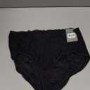 Bali womens Passion for Comfort Panty Briefs, Black Lace, XX-Large US