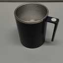 Self Stirring Mug,Self Stirring Coffee Mug,Suitable for Coffee, Milk, Cocoa and Other Beverages (Daik Black, 12 Ounces)