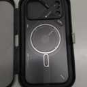 Aulumu A17 iPhone 17 Pro Max Magnetic Thermal Case | CoolHyper | with Camera Control | IMD Technology | Compatible with Magsafe | Touch Translucent Gray