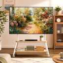Mobile TV Stand on Wheels for 32-75 Inch TVs