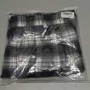 GRAJTCIN Scottish Tartan Kilt for Men Traditional Highland Utility Kilts (Small, Black)