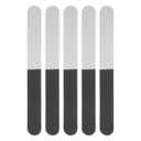 Multipurpose Sanding Sticks for Models Polishing and Finishing Double-Sided Abrasive Strips for Plastic Metal Wood 5-Piece Set with Various Grits for Detailed Craftwork