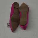 Steve Madden Pink Satin Rhinestone Embellish Bow Ballet Dress Shoes, Size 6, Pink