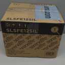 SereneLife Heavy Duty 9.1 x 6.7' Electronic Safe Box | Digital Touch Pad Lockbox with Code 2 Keys | Small Safe Box for Home/Office, Secure Cash, Jewelry, Firearms | Wall/Floor Mountable (Silver)