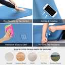 GXMMAT Large Yoga Mat 6'x4'/6'x6'/7'x5'(7mm/9mm), Extra Thick Workout Mats for Home Gym Flooring,Ultra Comfortable Non-Slip Quick Resilient Barefoot Wide Exercise Mat for Pilates,Stretching,Meditation