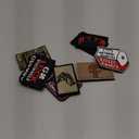 12PCS Random Tactical Morale Patches Bundle, Full Embroidery Loop and Hook Fasten Patches Set for Caps, Bags, Backpacks, Harness, Vest, Military Uniforms,Tactical Gears Etc