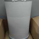 Diaper Dekor EKO Classic Diaper Pail, White | ONLY Eco-Friendly Diaper Pail Made with 70% Recycled Materials | Hands-Free: StepDropDone | Cost-Effective Refill System