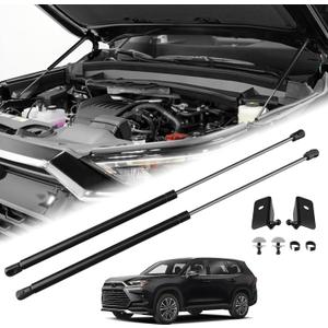 Hood Struts for Grand Highlander 2024 2026, Hood Lift Support No Drill Front Gas Springs Shocks | Compatible with Toyota Grand Highlander Accessories 2024-2026