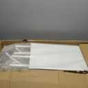 7FT Heart Arch Stand Double Heart Shaped Balloon Stand Wedding Arch for Proposal Ceremony Valentine's Day Birthday Party Baby Shower Decoration (White)