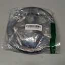 1Pcs 8 Inch Black Wheels for Walker - Universal Hard Rubber Walker Wheels Replacement, Fit Drive Rollator & Wheelchair Wheel, All-Floor Safe Rolling, Essential Walker Accessories