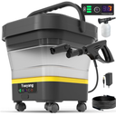 Portable Cordless Pressure Washer with Tank: 1200 PSI Foldable Power Washer – 3.4 Gal Tank, 7Level Adjustable Sprayer & 360° Nozzle – Compact Electric Cleaner for Car, Garden, Patio, Camping