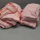 HOMEXCEL Bath Towels Pack of 4, (27 x 54 Inches) Microfiber Ultra Soft Highly Absorbent Bath Towel Set, Lightweight and Quick Drying Towels for Body, Sport, Yoga, SPA, Fitness, Pink