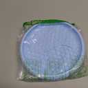 Lick Mat for Dogs, Silicone Slow Feeder Licking Mat with Non-Slip Suction Cups, Freeze-Friendly Lick Bowl for Enrichment Play, Anxiety Relief & Keeps Busy (8.0" x 1.4" Light Blue)