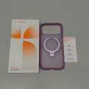 TORRAS Ostand Q3 Air for iPhone 17 Pro Max Case with 360 Magnetic Stand, Fit for MagSafe, Mil-Grade Drop Tested, Camera Control Button, Shockproof Phone Case for iPhone 17 Pro Max 6.9", Aurora Purple