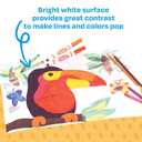 Sax Pen and Ink Sulphite Drawing Paper, 80 lb, 9 x 12 Inches, White, 100 Sheets