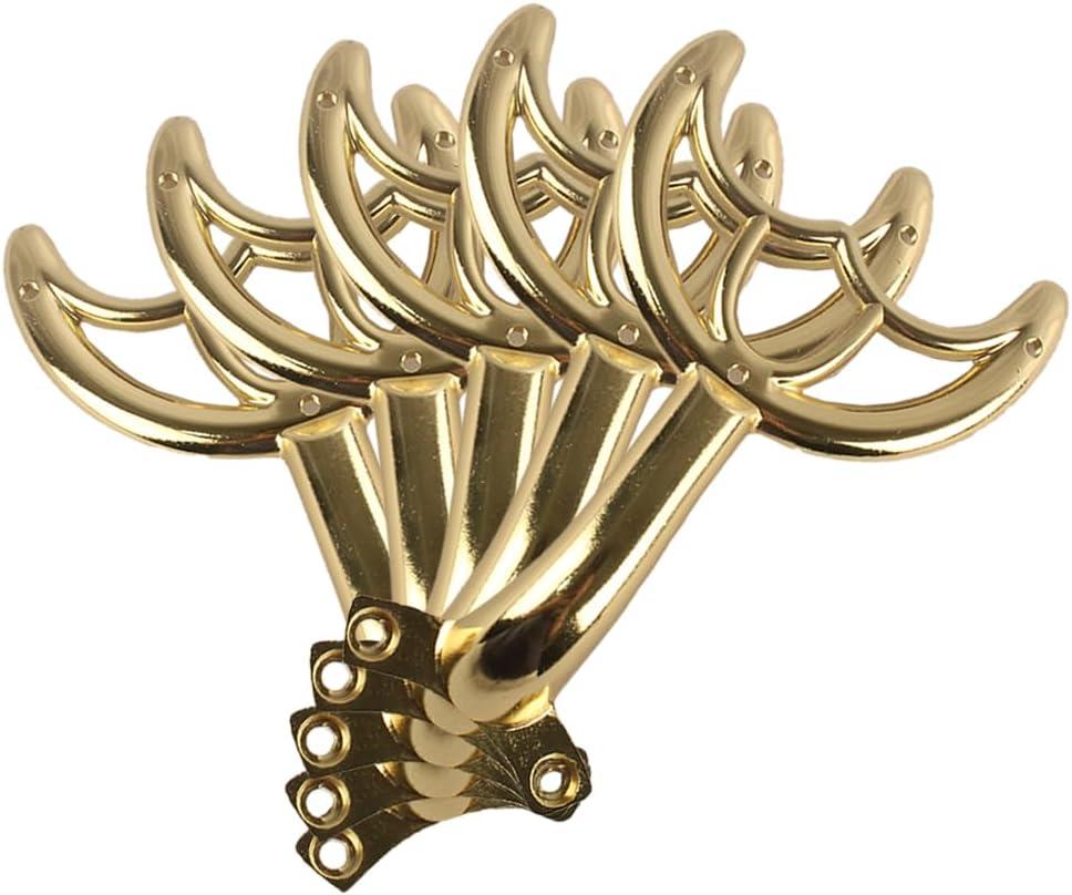 42'' Ceiling Fan Replacement Blades Arms - 5pc Set (Imitation Gold).