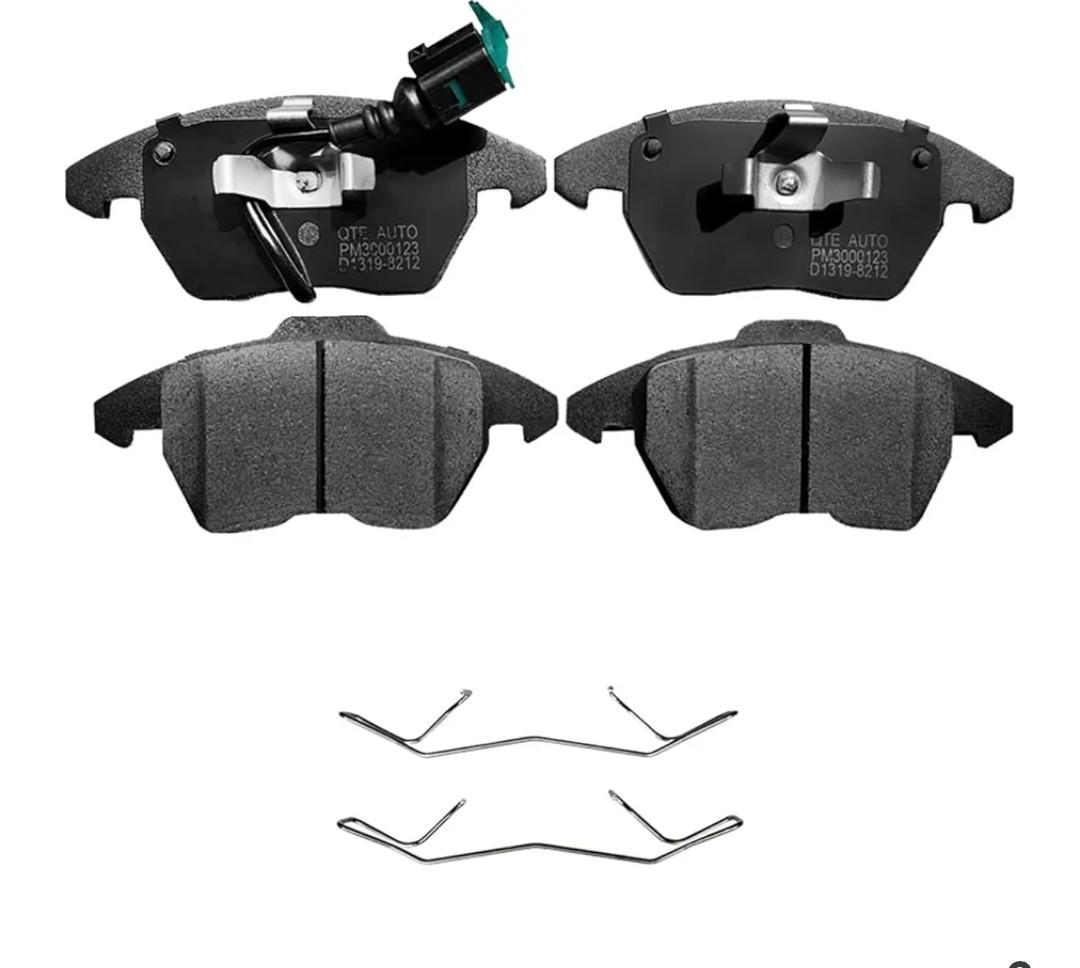 PM Auto Front Brake Pads Compatible With 2005-2014 Volkswagen Jetta, Set of 4 Ceramic Brakes Pads