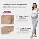 NeoTech Care Pregnancy Belly Band Maternity Belt, Back/Abdomen/Waist/Pelvis Support (Size M, Grey Color)