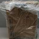 GYIIYUO 2 Drawer File Cabinet with 24'' Extended Desktop, Mobile Filing Cabinet, Rolling File Cabinet with Side Bag, Fabric Drawer, Fits A4/Letter Size, Printer Stand Home Office, Oak Grey