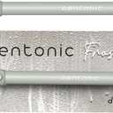 Pentonic Ballpoint Pens, 10 Count, Frosted Pale Gray Barrel with Black Ink, 0.7 mm Fine Point, Smooth Writing For Journaling & Note Taking (PEN13086) (Grey)