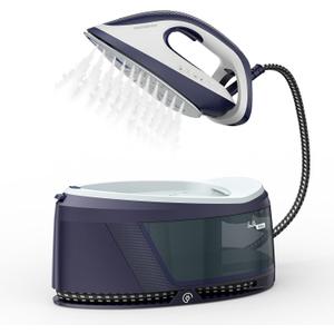 IRONDAY Steam Iron for Clothes,1500W Professional Steam Station,67.62oz Water Tank,Auto Shutoff,SelfClean,ECO Mode, Iron Steamer with Ceramic Soleplate for Various Fabrics, Lock For Easy Carry