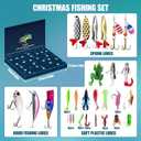 Fishing Advent Calendar 2026 Christmas - 24 Days Fishing Lures Kit