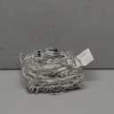 Joomer Christmas Net Lights - 12FT x 5FT 360 LED Plug-in Mesh Lights, Waterproof with 8 Modes, Timer, Connectable for Bushes, Trees, Garden, Outdoor Christmas Decor (Clear Wire, Warm White)