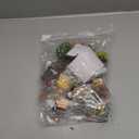 60 PCS Mini Fairy Garden Accessories Kit Enchanted Miniature House Decor Set with Tiny Figurines, DIY Micro Landscape Ornaments for Terrarium, Dollhouse Succulent Craft