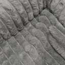 Wn's Day Luxurious Dog Couch Bed, Washable Calming Dog Couch Cover, Removable Couch Protector for Dogs, Waterproof Sofa Bed, Pet Bed Mats for Couch, Pet Couch Covers for Sofa(Grey, XL) (X-Large(45*37*6 In))