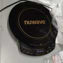 Nuwave Gold Precision Induction Cooktop, Portable, Powerful with Large 8 Heating Coil,100F to 575F, 3 Wattage Settings, 12 Heat-Resistant Cooking Surface