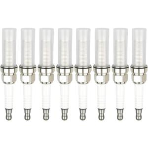 Set of 8 LKAR7C-9 93961 Spark Plugs Replacement for Mercury Outboard Motor 175 HP to 300 HP Racing 250R 300R 450R V6 V8 3.4L 4.6L 4-Stroke Replace 8M0135348 33-8M0135348