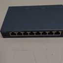 TP-Link 8 Port Gigabit Ethernet Network Switch - Ethernet Splitter | Plug & Play | Fanless | Sturdy Metal w/ Shielded Ports | Traffic Optimization | Unmanaged | Lifetime Protection (TL-SG108)