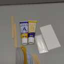 Porcelain Repair Kit, White Tile and Bathtub Fiberglass Repair Kit for Any Cracks Chips, Quickly Repair Resin, Ceramic, Marble Shower Sink, Acrylic Quartz Countertop