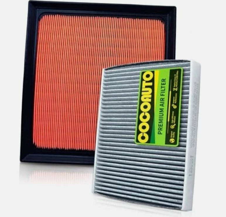 COCOAUTO Engine & Cabin Air Filter Kit for Corolla Cross SUV Hybrid 2.0L (20232025), Prius Hybrid 2.0L Only (20232025), Fits Prius Prime PHEV, 1780124040, CA12654, 871390E040
