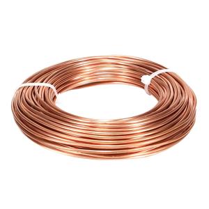 99.9% Soft Copper Wire, 12 Gauge/ 2 mm Diameter, 49.3 Feet / 15m, 1 Pound Pure Copper Wire, Jewelry Making Wire Craft Wire