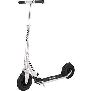 Razor A5 Air Kick Scooter for Kids Ages 8+ - Extra-Long Deck, 8" Pneumatic Rubber Wheels, Foldable, Anti-Rattle Handlebars, For Riders up to 220 lbs