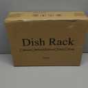 SNTD Dish Drying Rack - Extendable Dish Rack, Large Sink Drying Dish Drainer for Kitchen Counter, Stainless Steel Dish Strainer with Utensil Holder (Silver)