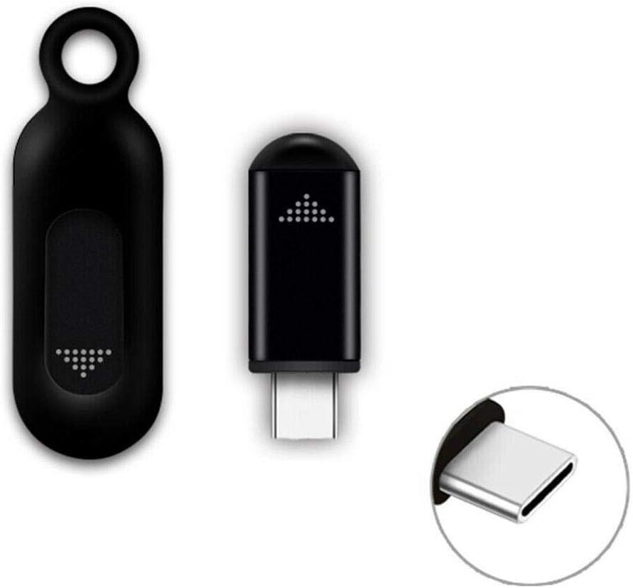 R09 Mini Smartphone IR Remote Controller Adapter for Android Smart Phone Mini Infrared Universal Control All in One Air Conditioner/TV/DVD/STB (Black-Type C)