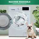 Qeils Pee Pads Reusable Washable Puppy Pads- 2 Pack 30"x34" Heavy Absorbent Protective Pads Leakproof Dog Training Pads, Non-Slip Potty Incontinence Pads for Bed, Floor, Couch, Carpet, Kennel, Crate