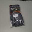 Heat Logic Thermal Winter Gloves, Touchscreen Compatible with Fleece Lining For Cold Weather, Water-Resistant Hiking Gloves (Gray, S)