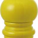 Creative Co-Op Enameled Rubberwood Salt/Pepper Mill, Yellow