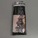 Heatless Curling Scrunchie, Heatless Hair Curler to Sleep In, No Heat Curls for Long Hair, Soft Sleep Hair Roller (Black)