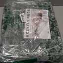 KOZYFLY Boho Area Rug 3x5 Ft Rugs for Entryway Washable Entry Rug Non Slip Door Mat Indoor Entrance Printed Faux Wool Throw Rugs for Entrance Kitchen Living Room, Dark Green