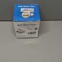 Bath Bathtub Shower Water Filter for Tub Faucet - Hard Water Softener - Remove Contaminants, Chlorine and Fluoride - Improves Skin, Hair and Nails Condition, White, BTBF-051