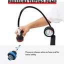 BILITOOLS Radiator Coolant Pressure Tester & Vacuum Refill Kit, 28-Piece Universal Cooling System Radiator Leak Tester & Refiller