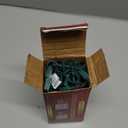 Clear Warm White Christmas Tree Lights - 6.3 ft String of 35 Incandescent Mini Bulbs Multifunctional Lighting Modes, for Decorative, Bedroom, Outdoor, Xmas Twinkle Lights with Green Wire Total 6.6 ft