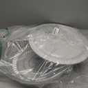 16 Inch Clear Round Plastic Dome Lid  Durable Disposable Dome Cover for Serving Trays, Platters, Cakes, Pastries, Parties, Events, Catering, and Buffets (5)